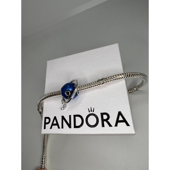 Pandora Blue Saturn Charm - Picture 5 of 7